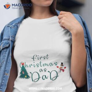 Vintage Dad Christmas Santa Hat Family Matching Xmas Holiday Fathers Shirt, Christmas Gifts For Dad From Daughter