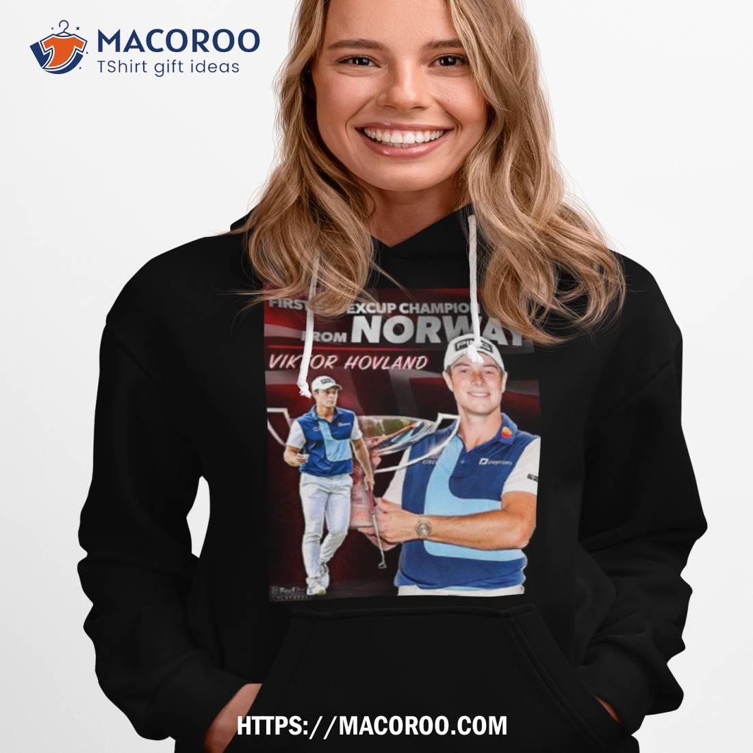 First Fedexcup Champion From Norway Viktor Hovland Pga Tour 2023 Shirt First Fedexcup Champion From Norway Viktor Hovland Pga Tour 2023 Shirt