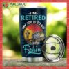 Fishing Retired Stainless Steel Tumbler