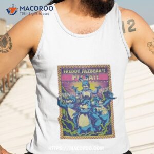 Five Nights At Freddy’s Neon Group Shirt 3 five nights at freddy s neon group shirt tank top 3