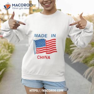 flag usa made in china shirt sweatshirt
