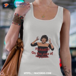 flames on the side of my face madeline kahn mrs white shirt tank top 4