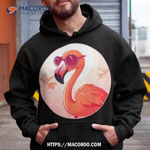 Flamingo Sunglasses Exotic Bird Pink Shirt