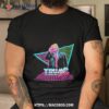 Fleccas Talks Merch Store Synthwave Trump Shirt