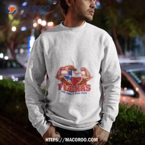 Flexas The Swole Star State Shirt 2 flexas the swole star state shirt sweatshirt