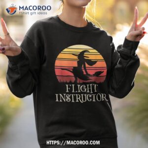 flight instructor witch shirt sweatshirt 2