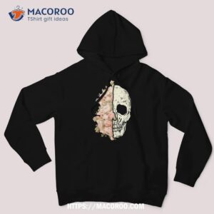 floral skull skeleton flowers halloween costume for shirt scary skull hoodie