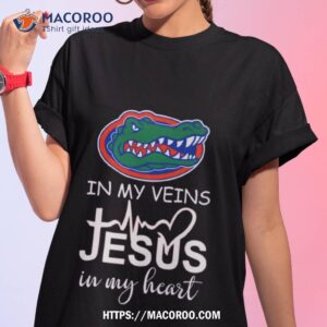 Florida Gators Logo 2023 In My Veins Jesus In My Hearshirt