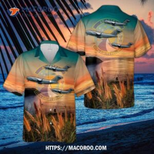 Flyover  The U.s. Air Force 300th Airlift Squadron’s C-17 Globemaster Iii, “the Spirit Of Berlin,” Performed A Hawaiian Shirt Flyover.