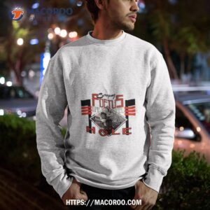 foetus hole design shirt sweatshirt