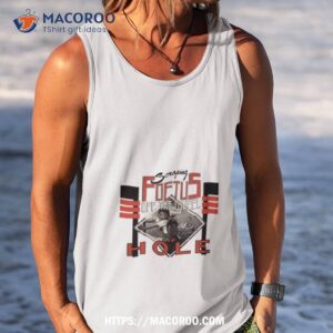 foetus hole design shirt tank top