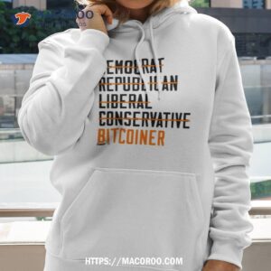 Fomo21 Democrat Republican Conservative Liberal Bitcoiner Shirt