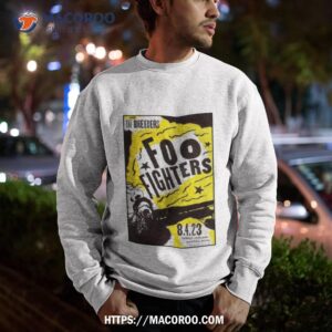 foo fighters aug 4th 2023 spokane washington dc event art poster design shirt sweatshirt