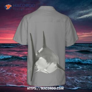 for shark smile hawaiian shirt shark button up shirt adults print 1