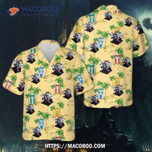 Ford 427 Sohc Engine Hawaiian Shirt