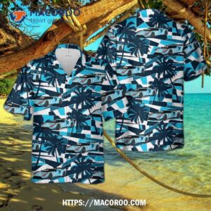 Ford Gt Mk. Ii #1 Multimatic Motorsports Gulf Blue Livery 2019 Hawaiian Shirt