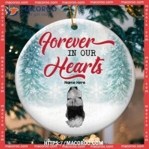 Forever In Our Hearts Dog Christmas Decor