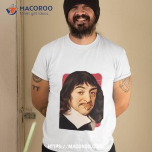 French Philosopher Ren Descartes Illustration Shirt