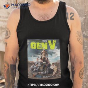 from the world of the boys new poster for gen v shirt tank top