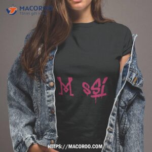 Fuchsia Messi Inter Miami Mls Unofficial Shirt