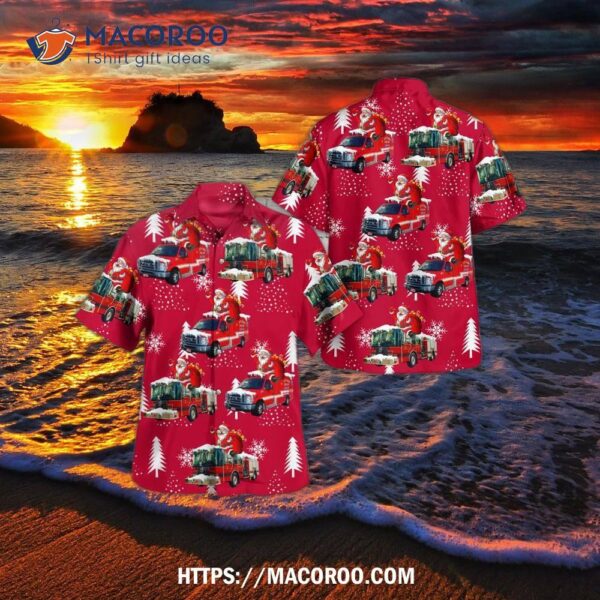 Fundraiser  Vermont, Barre City Fire Departt, Christmas Hawaiian Shirt Fundraiser