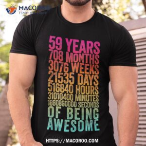 funny 59th birthday shirt old meter 59 year gifts best buy gifts for dad tshirt