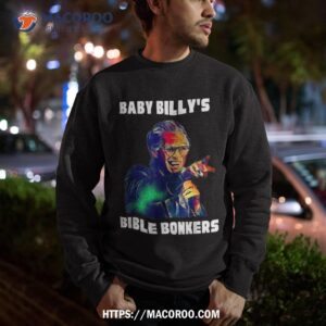 funny baby billy s bible bonker shirt gifts for my dad sweatshirt