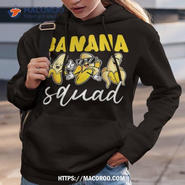 Funny Banana Squad Shirt Bananas Halloween Costume, Fun Halloween Gifts