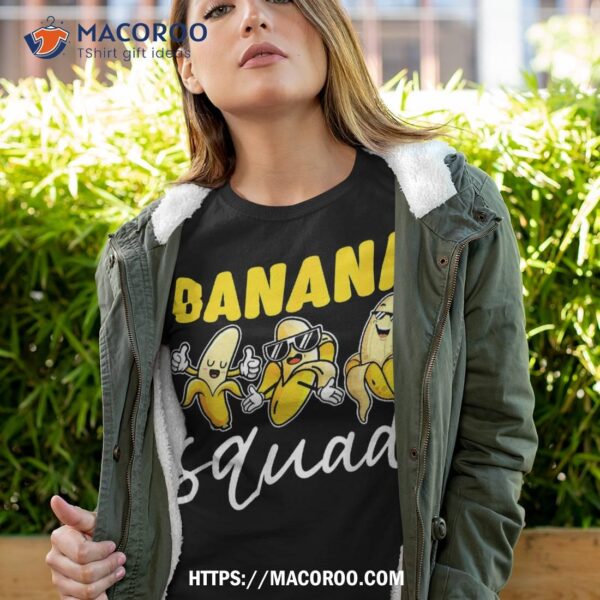 Funny Banana Squad Shirt Bananas Halloween Costume, Fun Halloween Gifts