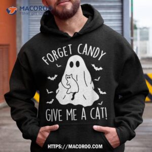 Funny Boo Ghost Black Cat Forget Candy Give Me Halloween Shirt, Halloween Wedding Favours