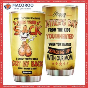 funny dad happy father s day stainless steel tumbler 0