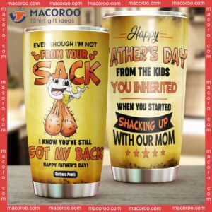 funny dad happy father s day stainless steel tumbler 1