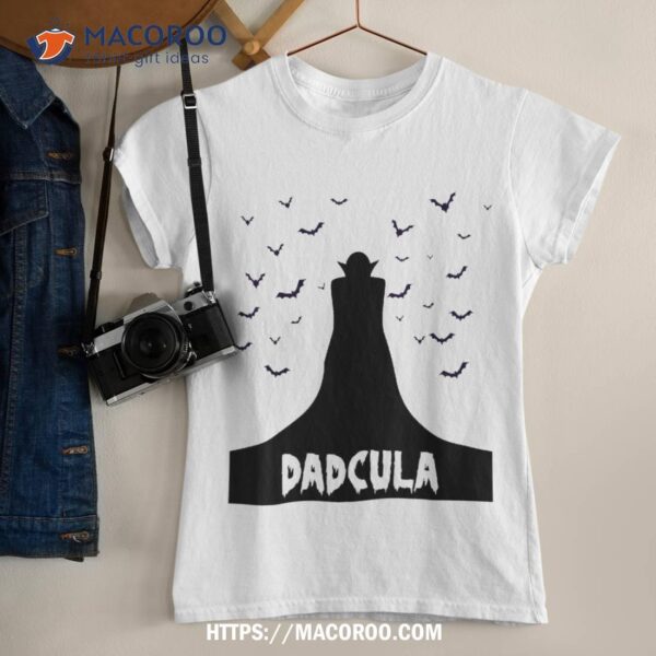 Funny Dadcula Halloween 2023 For Dad Costume Shirt