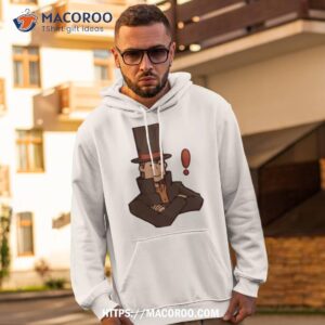 Funny Face Professor Layton Shirt 1 funny face professor layton shirt hoodie 2