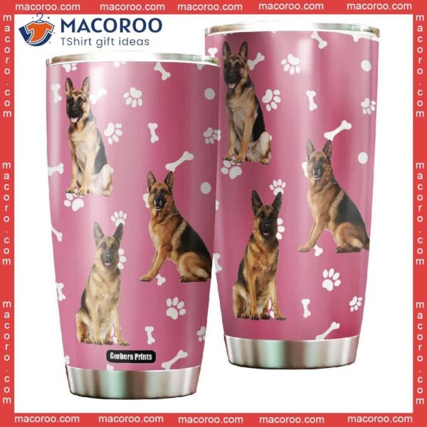 Funny German Shepherd Dog Stainless Steel Tumbler