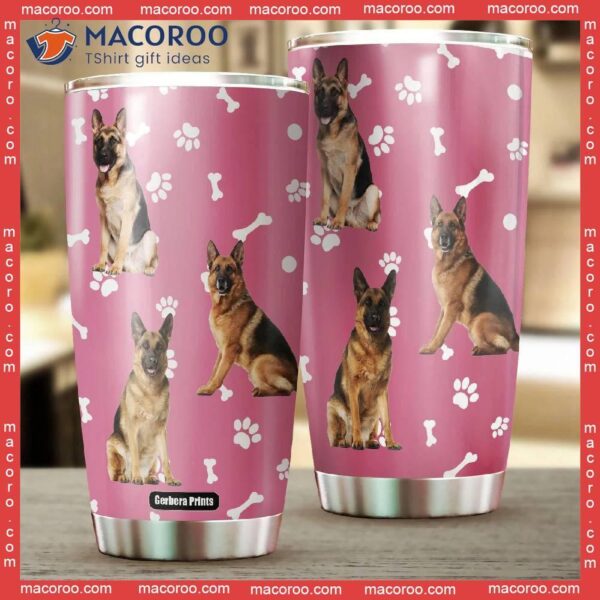 Funny German Shepherd Dog Stainless Steel Tumbler