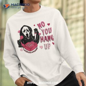 funny ghost calling halloween costume noyou hang up shirt halloween christmas decoration sweatshirt