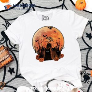 Funny Halloween Black Cat T-Shirt, Halloween Gift Ideas