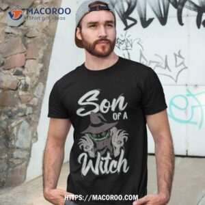Funny Halloween Costume For A Son With Saying Of Witch Shirt, Halloween Gifts For Adults