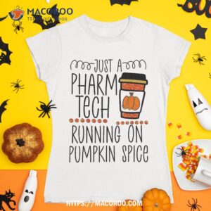 Funny Halloween Fall Pumpkin Spice Pharmacy Technician Shirt