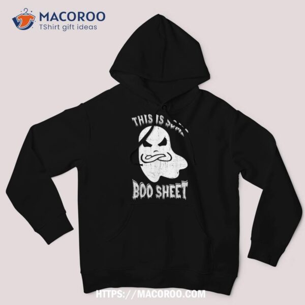 Funny Halloween Ghost This Is Some Boo Sheet Shirt