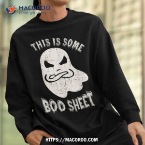 funny halloween ghost this is some boo sheet shirt sweatshirt