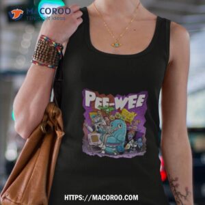 funny pee weethrow back vintage herman shirt tank top 4