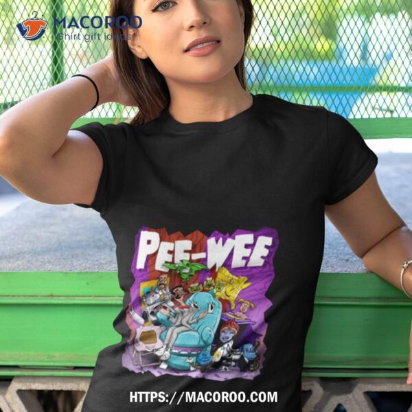 Funny Pee Weethrow Back Vintage Herman Shirt