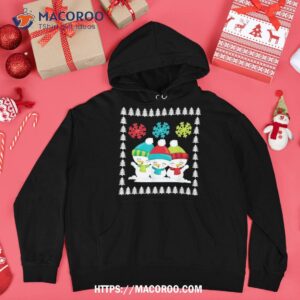funny snow ugly christmas gift t shirt snowman shirt hoodie