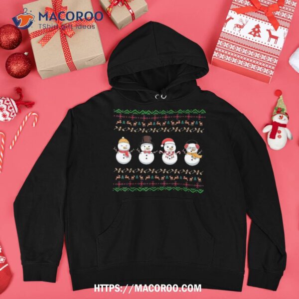 Funny Snowmies Cute Graphic Christmas Snow Design Shirt, Christmas Snowman