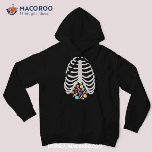 Future Dad Skeleton Rib Cage Shirts, Skull Halloween Candies Shirt, Halloween Skull
