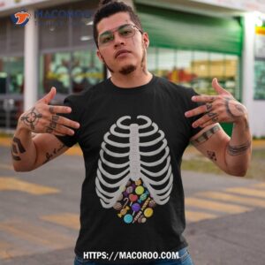 future dad skeleton rib cage shirts skull halloween candies shirt halloween skull tshirt
