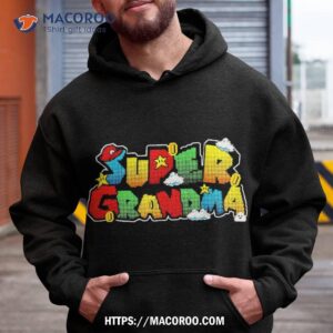 gamer super grandma funny gifts for shirt cool presents for dad hoodie