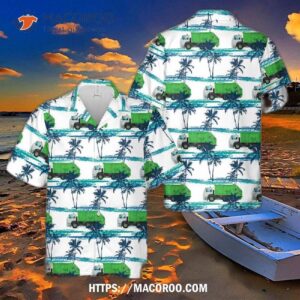 Garbage Truck Hawaiian Shirt